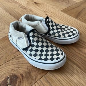 Vans Classic Slip-On checkerboard canvas shoes